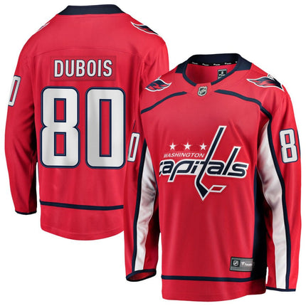 Pierre-Luc Dubois Washington Capitals 2025 Home Jersey - Red