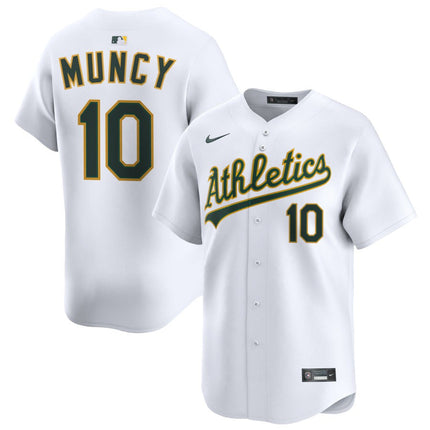 Sean Newcomb Athletics 2025 Home Limited Jersey - White