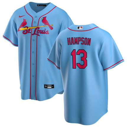 Garrett Hampson St. Louis Cardinals 2025 Alternate Jersey - Light Blue