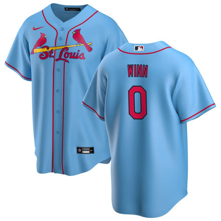 Masyn Winn St. Louis Cardinals 2025 Alternate Jersey - Light Blue