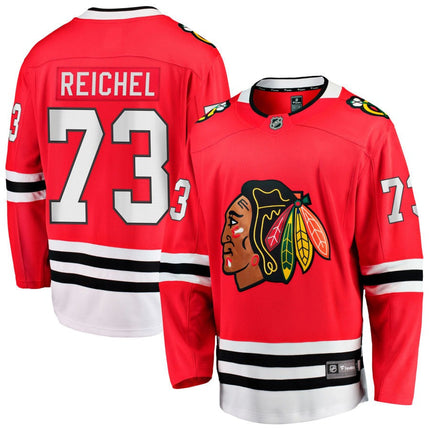 Lukas Reichel Chicago Blackhawks 2025 Home Breakaway Jersey - Red