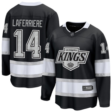 Alex Laferriere Los Angeles Kings 2025 Home Breakaway Jersey - Black