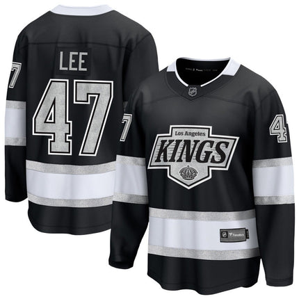 Andre Lee Los Angeles Kings 2025 Home Breakaway Jersey - Black