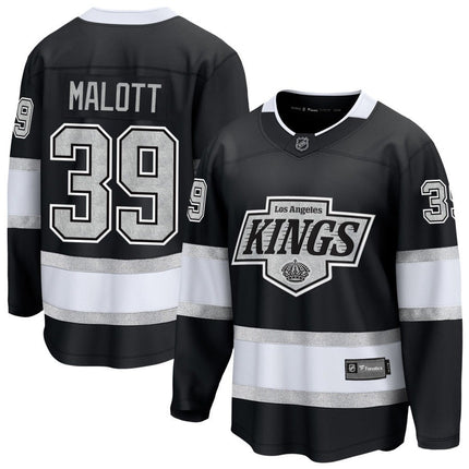 Jeff Malott Los Angeles Kings 2025 Home Breakaway Jersey - Black