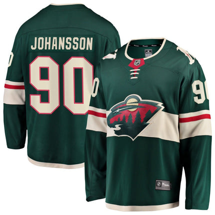 Marcus Johansson Minnesota Wild 2025 Home Jersey - Green