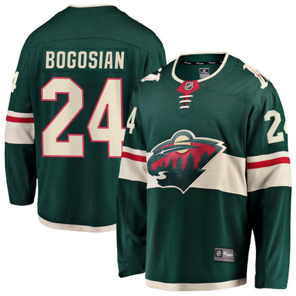 Zach Bogosian Minnesota Wild 2025 Home Jersey - Green