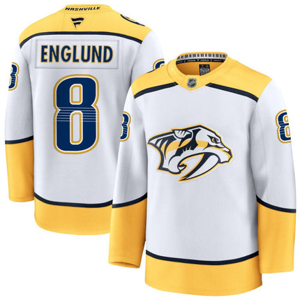 Andreas Englund Nashville Predators 2025 Away Jersey - White