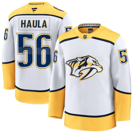 Erik Haula Nashville Predators 2025 Away Jersey - White