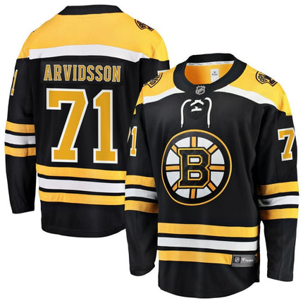 Viktor Arvidsson Boston Bruins 2025 Home Breakaway Jersey - Black