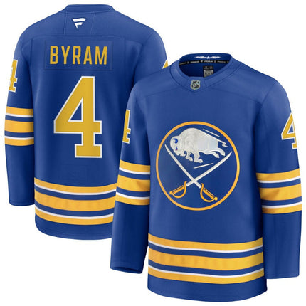 Bowen Bryam Buffalo Sabres 2025 Home Jersey - Royal