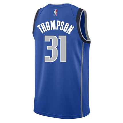 Klay Thompson Dallas Mavericks 2025 Icon Edition Swingman Jersey - Blue