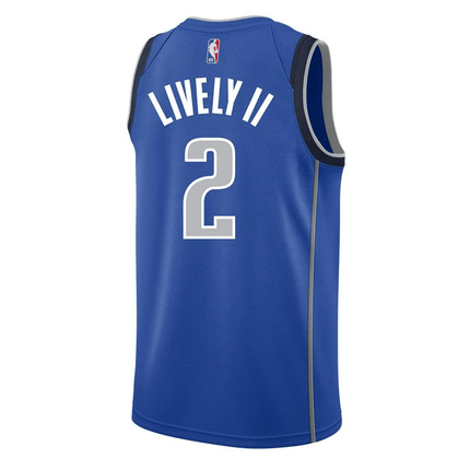 Dereck Lively II Dallas Mavericks 2025 Icon Edition Swingman Jersey - Blue