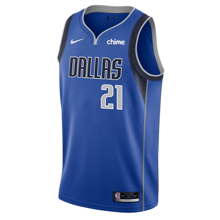 Daniel Gafford Dallas Mavericks 2025 Icon Edition Swingman Jersey - Blue
