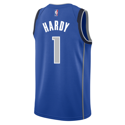 Jaden Hardy Dallas Mavericks 2025 Icon Edition Swingman Jersey - Blue