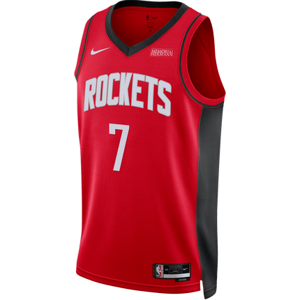 Kevin Durant Houston Rockets 2025 Icon Edition Swingman Jersey - Red