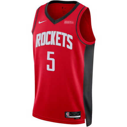 Fred VanVleet Houston Rockets 2025 Icon Edition Swingman Jersey - Red