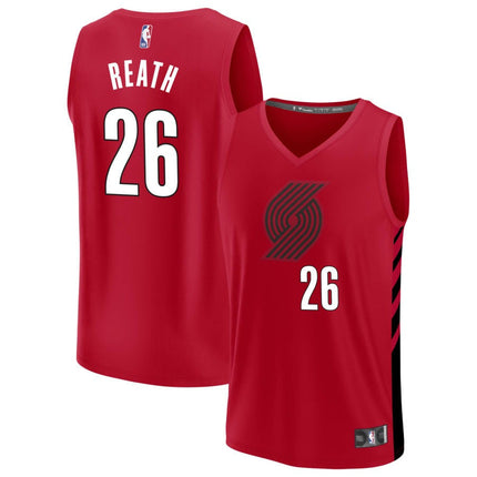 Doup Reath Portland Trail Blazers 2025 Fast Break Statement Edition Jersey - Red