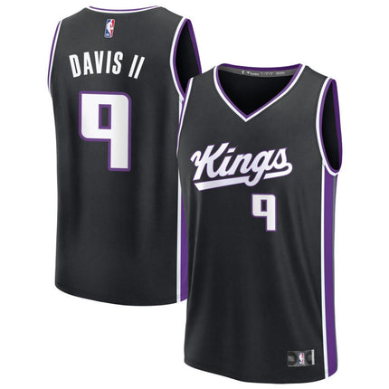 Terence Davis II Sacramento Kings 2025 Icon Edition Fast Break Jersey - Black