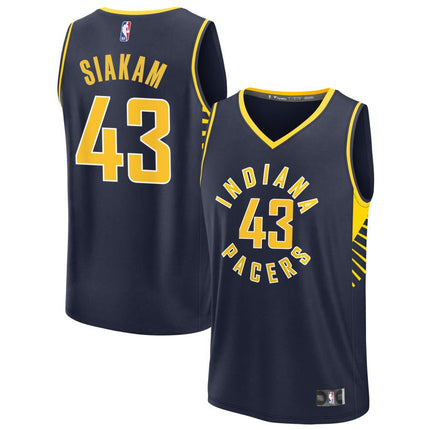 Pascal Siakam Indiana Pacers 2025 Icon Edition Fast Break Jersey - Navy