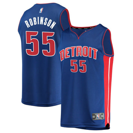 Duncan Robinson Detroit Pistons 2025 Icon Edition Fast Break Jersey - Blue
