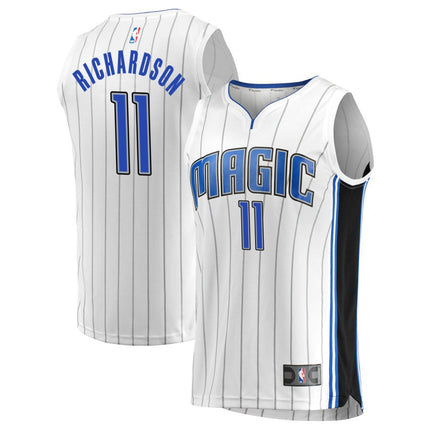 Jase Richardson Orlando Magic 2025 Association Edition Fast Break Jersey - White