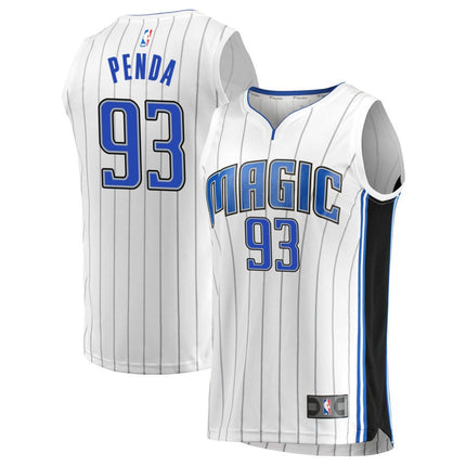 Noah Penda Orlando Magic 2025 Association Edition Fast Break Jersey - White
