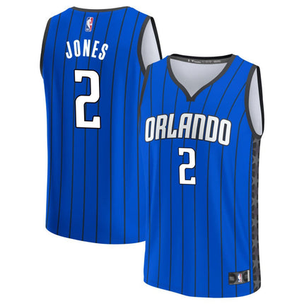 Tyus Jones Orlando Magic 2025 Statement Edition Fast Break Jersey - Blue