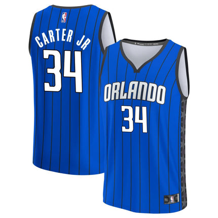 Wendell Carter Jr Orlando Magic 2025 Statement Edition Fast Break Jersey - Blue