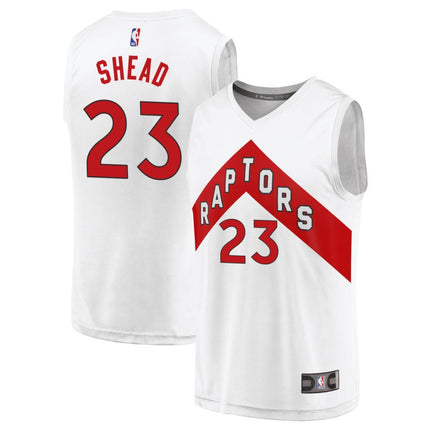 Jamal Shead Toronto Raptors 2025 Association Edition Fast Break Jersey - White