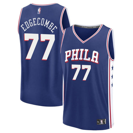 VJ Edgecombe Philadelphia 76ers 2025 Icon Edition Fast Break Jersey - Blue