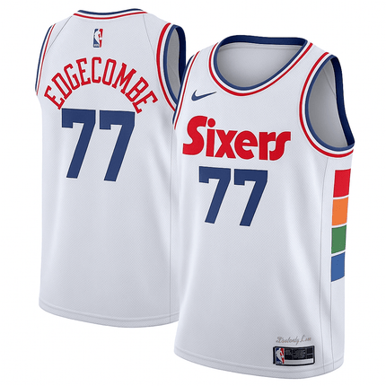 VJ Edgecombe Philadelphia 76ers 2025 City Edition Swingman Jersey - White