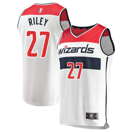 Will Riley Washington Wizards 2025 Association Edition Fast Break Jersey - White