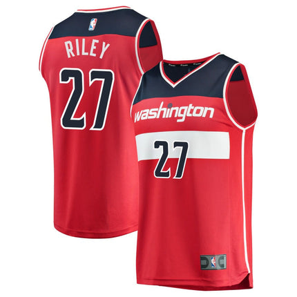 Will Riley Washington Wizards 2025 Icon Edition Fast Break Jersey - Red