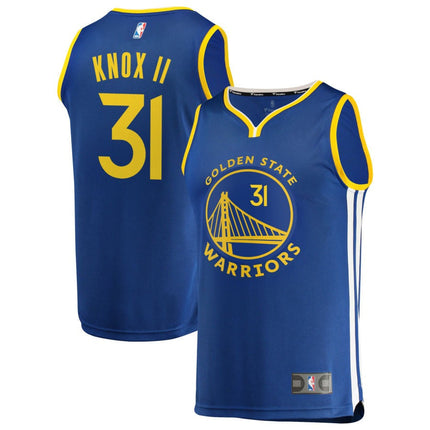 Kevin Knox II Golden State Warriors 2025 Icon Edition Fast Break Jersey - Royal