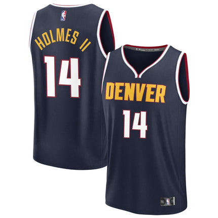 DaRon Holmes II Denver Nuggets 2025 Icon Edition Fast Break Jersey - Navy