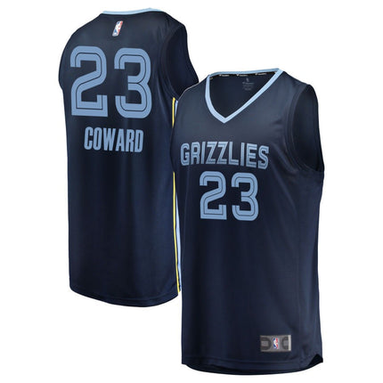 Cedric Coward Memphis Grizzlies 2025 Icon Edition Fast Break Jersey - Navy