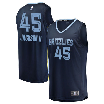 GG Jackson II Memphis Grizzlies 2025 Icon Edition Fast Break Jersey - Navy