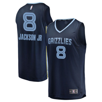 Jaren Jackson Jr Memphis Grizzlies 2025 Icon Edition Fast Break Jersey - Navy