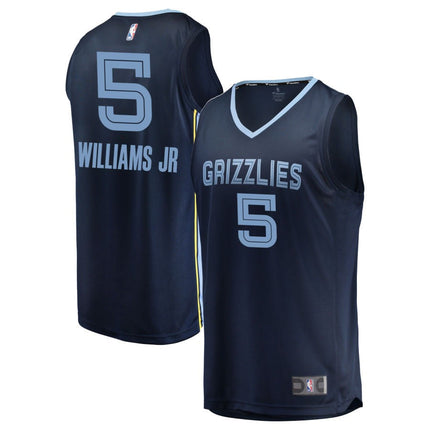 Vince Williams Jr Memphis Grizzlies 2025 Icon Edition Fast Break Jersey - Navy