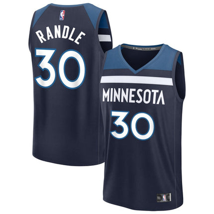 Julius Randle Minnesota Timberwolves 2025 Icon Edition Fastbreak Jersey - Navy