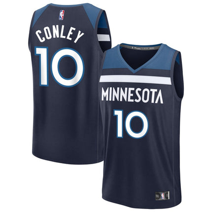 Mike Conley Minnesota Timberwolves 2025 Icon Edition Fastbreak Jersey - Navy