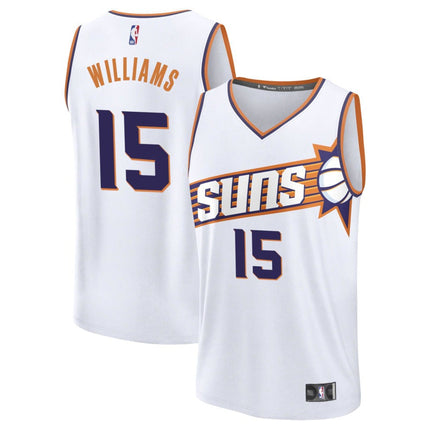 Mark Williams Phoenix Suns 2025 Association Edition Fast Break Jersey - White