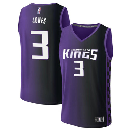 Isaac Jones Sacramento Kings 2025 Statement Edition Fast Break Jersey - Purple