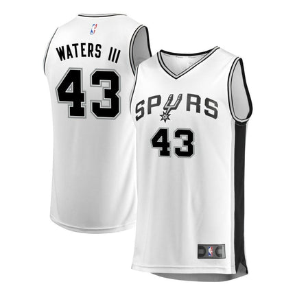 Lindy Waters III San Antonio Spurs 2025 Association Edition Fast Break Jersey - White