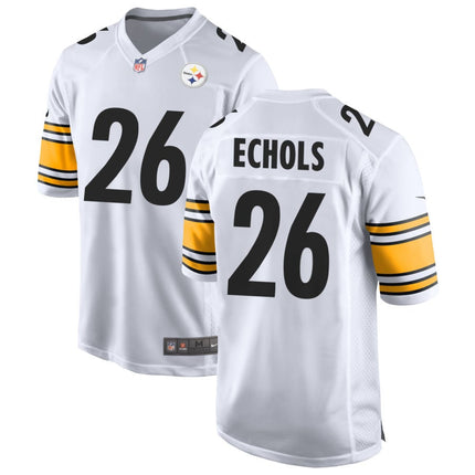 Brandin Echols Pittsburgh Steelers 2025 Game Jersey - White