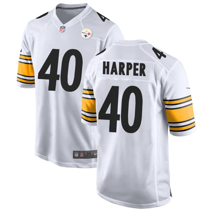 Devin Harper Pittsburgh Steelers 2025 Game Jersey - White