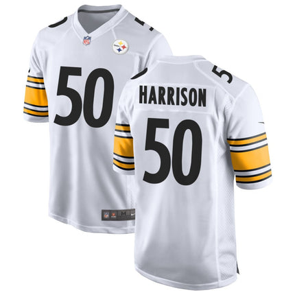 Malik Harrison Pittsburgh Steelers 2025 Game Jersey - White