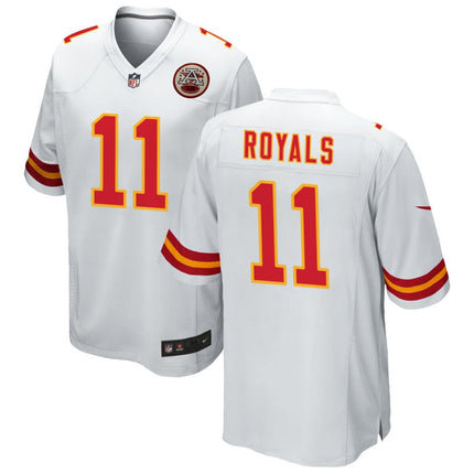 Jalen Royals Kansas City Chiefs 2025 Game Jersey - White