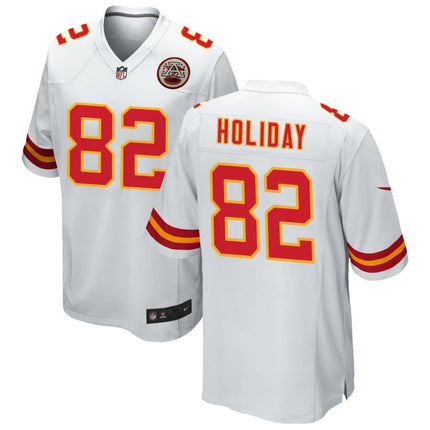 Jimmy Holiday Kansas City Chiefs 2025 Game Jersey - White