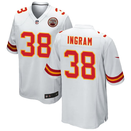 Keaontay Ingram Kansas City Chiefs 2025 Game Jersey - White